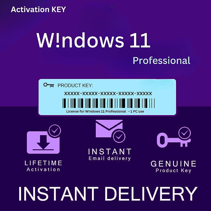 Windows 11 Pro 64-bit | Full Version | Genuine Retail Lifetime License Key for 1 PC | Australian Stock | FQC-10572 - INFINITE-ITECH