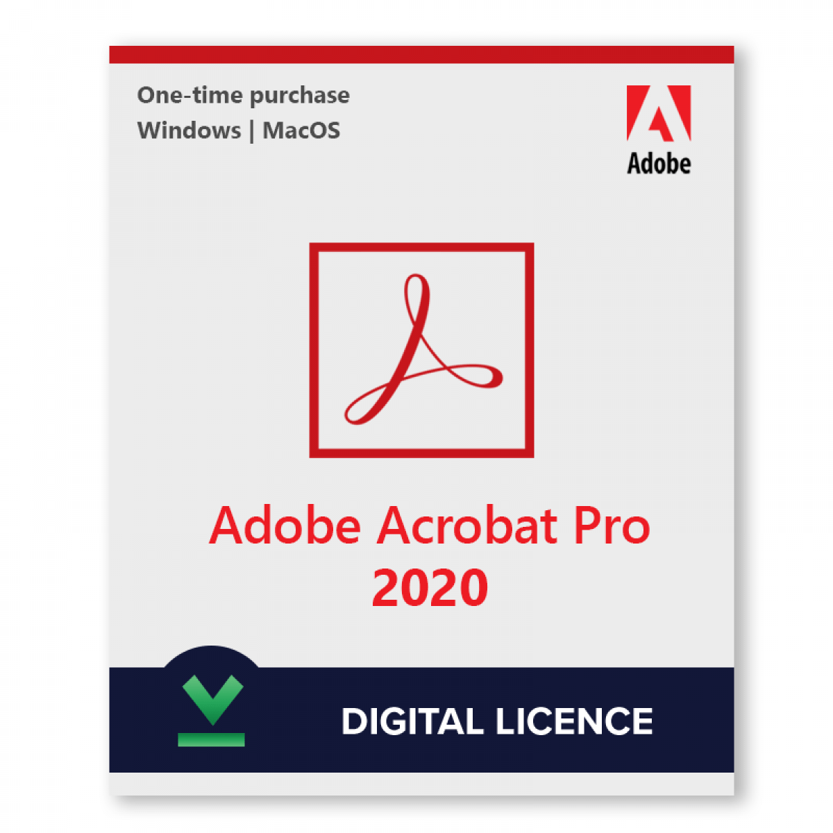 Adobe Acrobat Pro 2020 | Full Version | Lifetime License for 1 PC or MAC | Australian Stock - INFINITE-ITECH