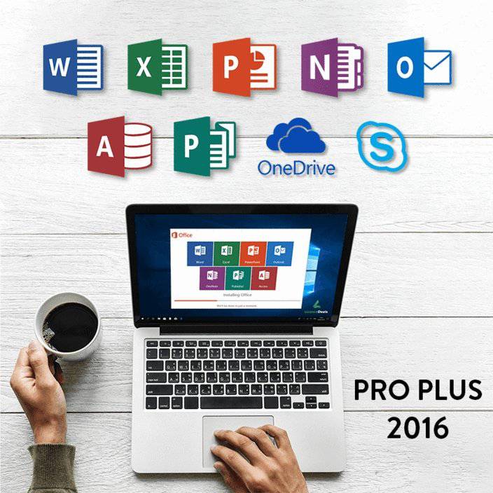 Microsoft Office 2016 Professional Plus Volume - Digital Licence - INFINITE-ITECH