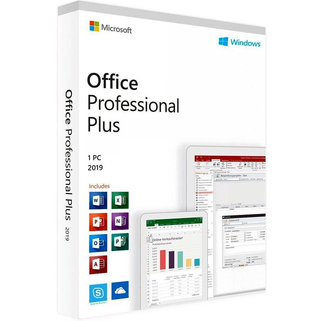 Microsoft Office 2019 Professional Plus DVD | License Activation Key for 1 PC | Full Version | Retail Sealed Box | Australian Stock - INFINITE-ITECH
