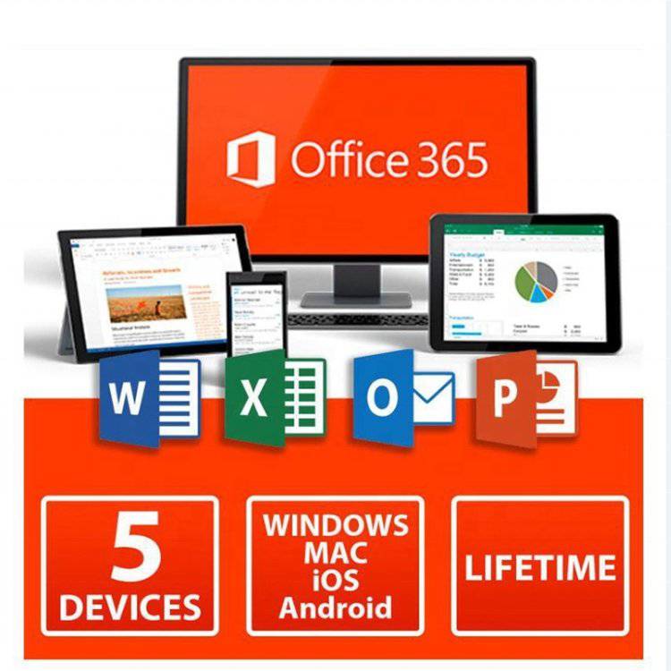 Microsoft Office 365 Professional Plus | License Activation Key for PC/MAC/iPad/Tablet - 5 Devices | Full Version | Australian Stock - INFINITE-ITECH