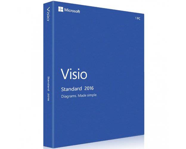 Microsoft Visio Standard 2016 | Genuine Full Version | License - 1PC - INFINITE-ITECH