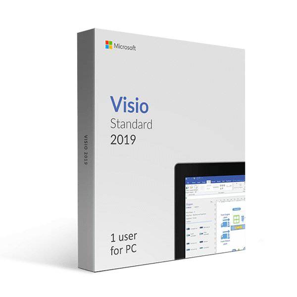 Microsoft Visio Standard 2019 | License Activation Key for 1 PC | Full Version | Australian Stock - INFINITE-ITECH