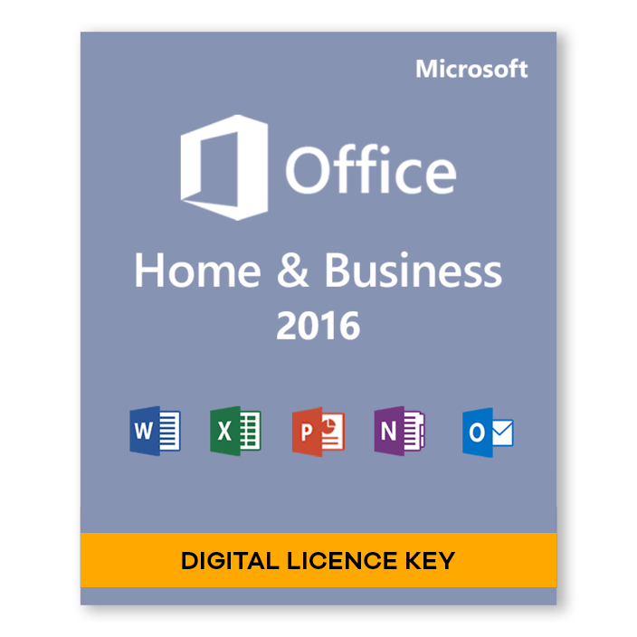 Microsoft Windows 10 Home + Microsoft Office 2016 Home & Business Bundle - Digital Licences - INFINITE-ITECH
