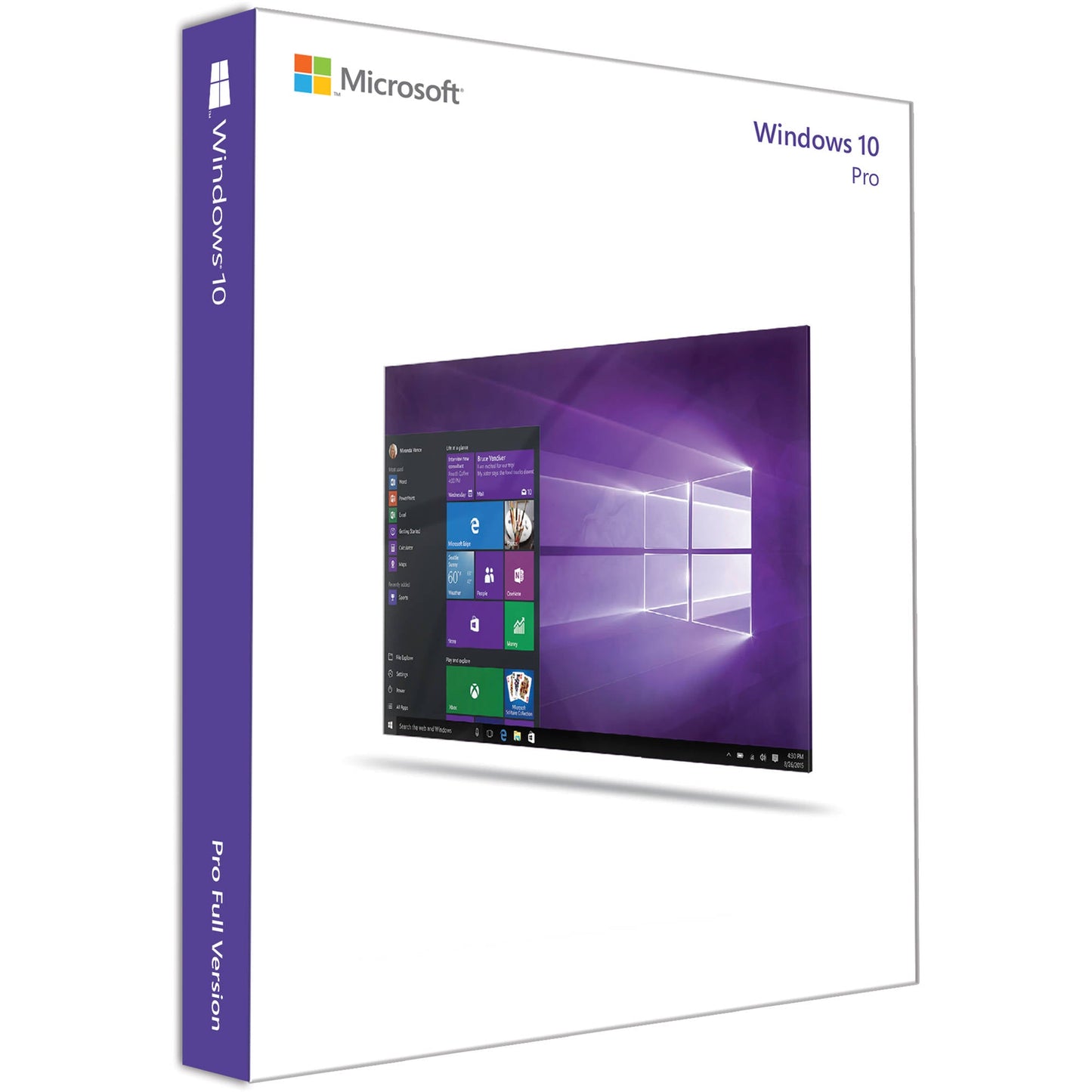 Microsoft Windows 10 Pro 32/64-Bit English | License Activation Key | Digital Download | FQC-08970 - INFINITE-ITECH