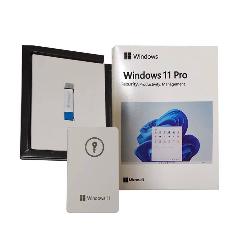 Microsoft Windows 11 Pro Retail FPP 64-Bit English USB Flash Drive | License Activation Key for 1 PC | Full Version | HAV-00163 | Australian Stock - INFINITE-ITECH