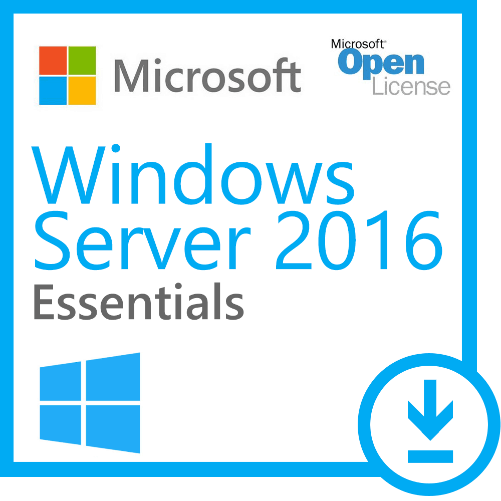 Microsoft Windows Server 2016 Essentials | Genuine Full Version License | 16CORE - INFINITE-ITECH