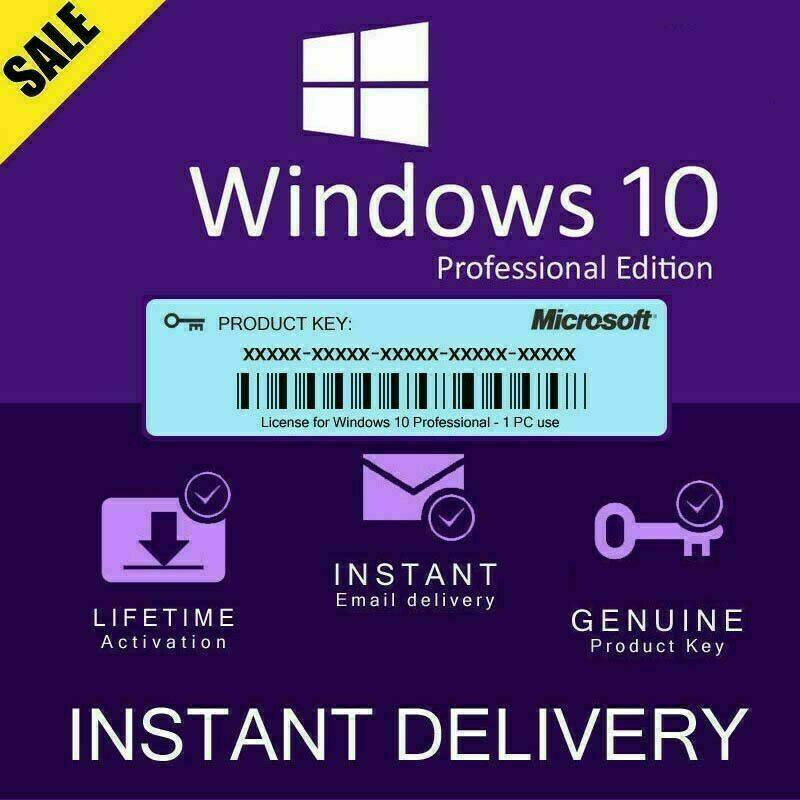 Windows 10 Pro Genuine License Key | Digital Download - 64Bit | Lifetime Activation | Instant Email Delivery | Australian Stock - INFINITE-ITECH