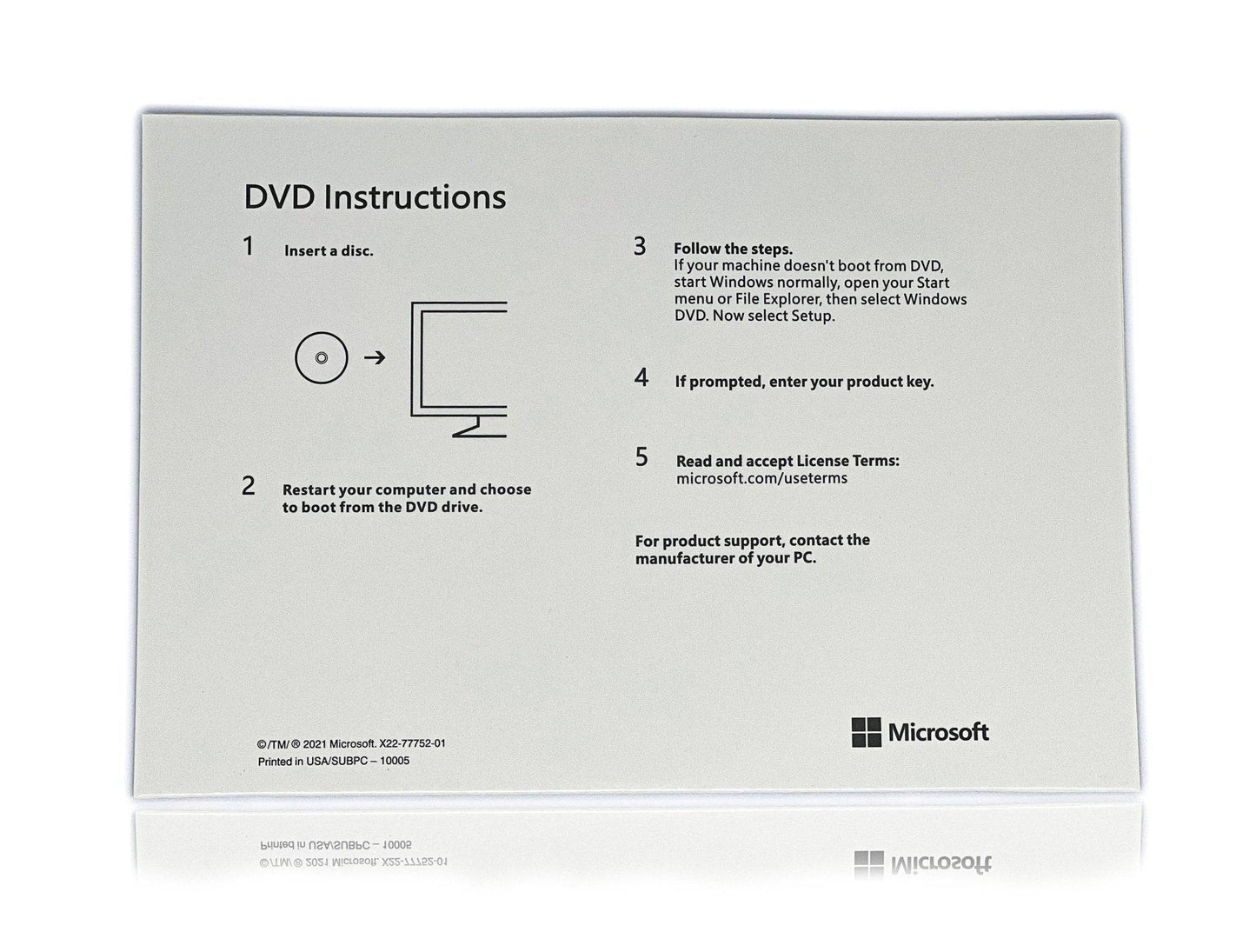 Windows 11 Home 64-bit OEM DVD with License Key for 1 PC | Full Version | Sealed Package (MPN: KW9-00632) Australian Stock - INFINITE-ITECH